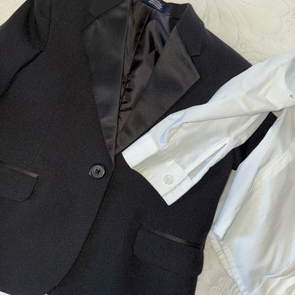 Nautica Black and White Kids Matching Set - Picture 2 of 3